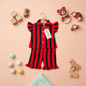 Girls' Black & White Lawn Boutique Set