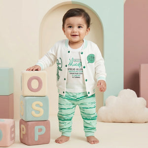 Boys' Varsity Jacket 3-Piece Set