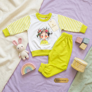 Girls' Millionaire Graphic Sweatshirt & Jogger Set