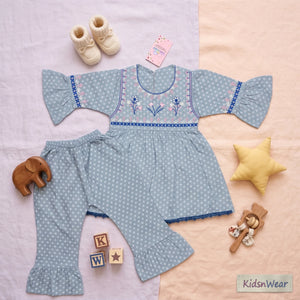 Baby Girls' Floral Tunic & Bell Bottom Set