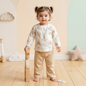 Girls' Bunny Top & Trouser Set