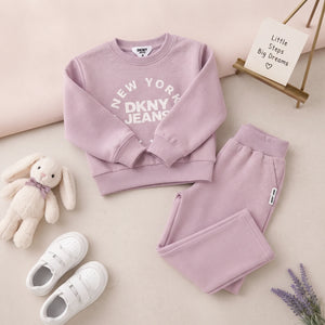 DKNY Winter Fleece Sweatshirt & Pants Set - colour option