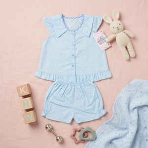 Girls' Polka Dot Top & Bloomers Set