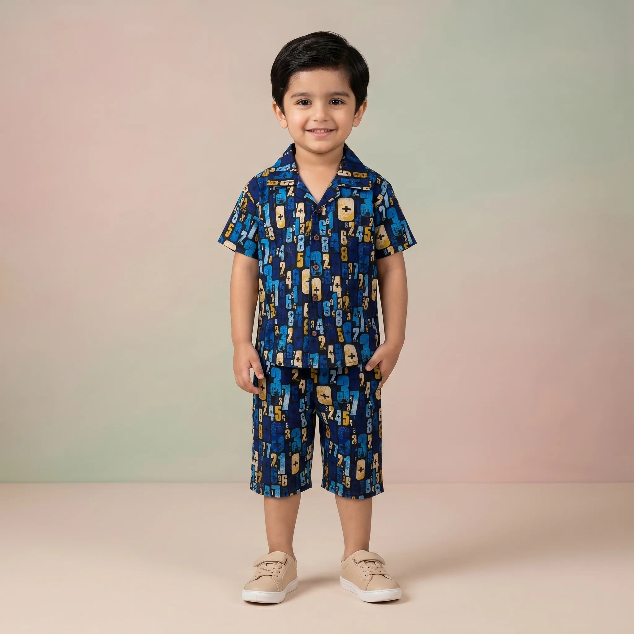 Boys' Math Genius Shirt & Shorts Set
