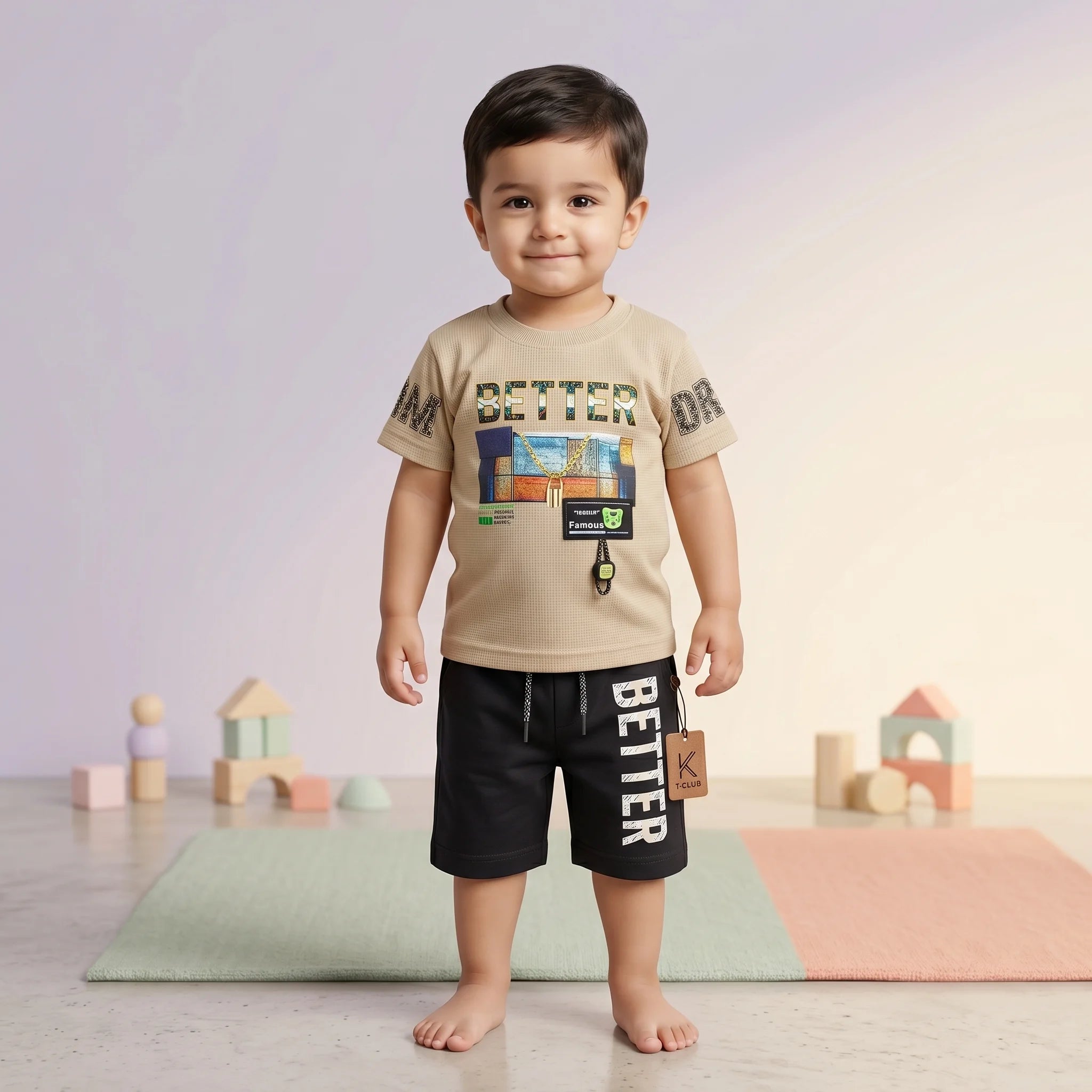 Boys' Better Graphic Tee & Shorts Set