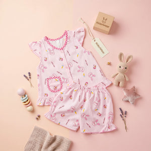 Girls' Bunny Top & Bloomers Set