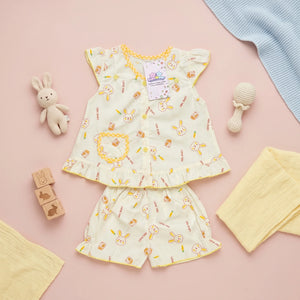 Girls' Bunny Top & Bloomers Set