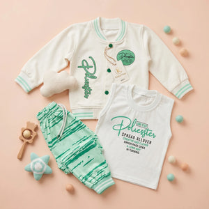 Boys' Varsity Jacket 3-Piece Set