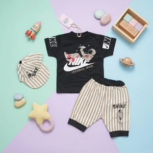 Boys' Space Astronaut Tee & Shorts Set