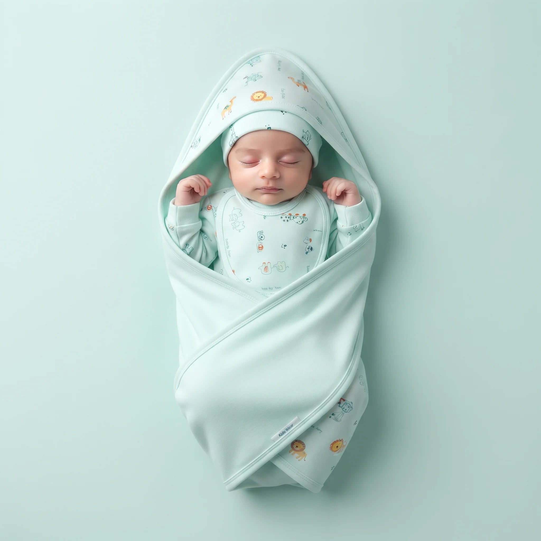 Premium Winter Newborn 6-Piece Fleece Set