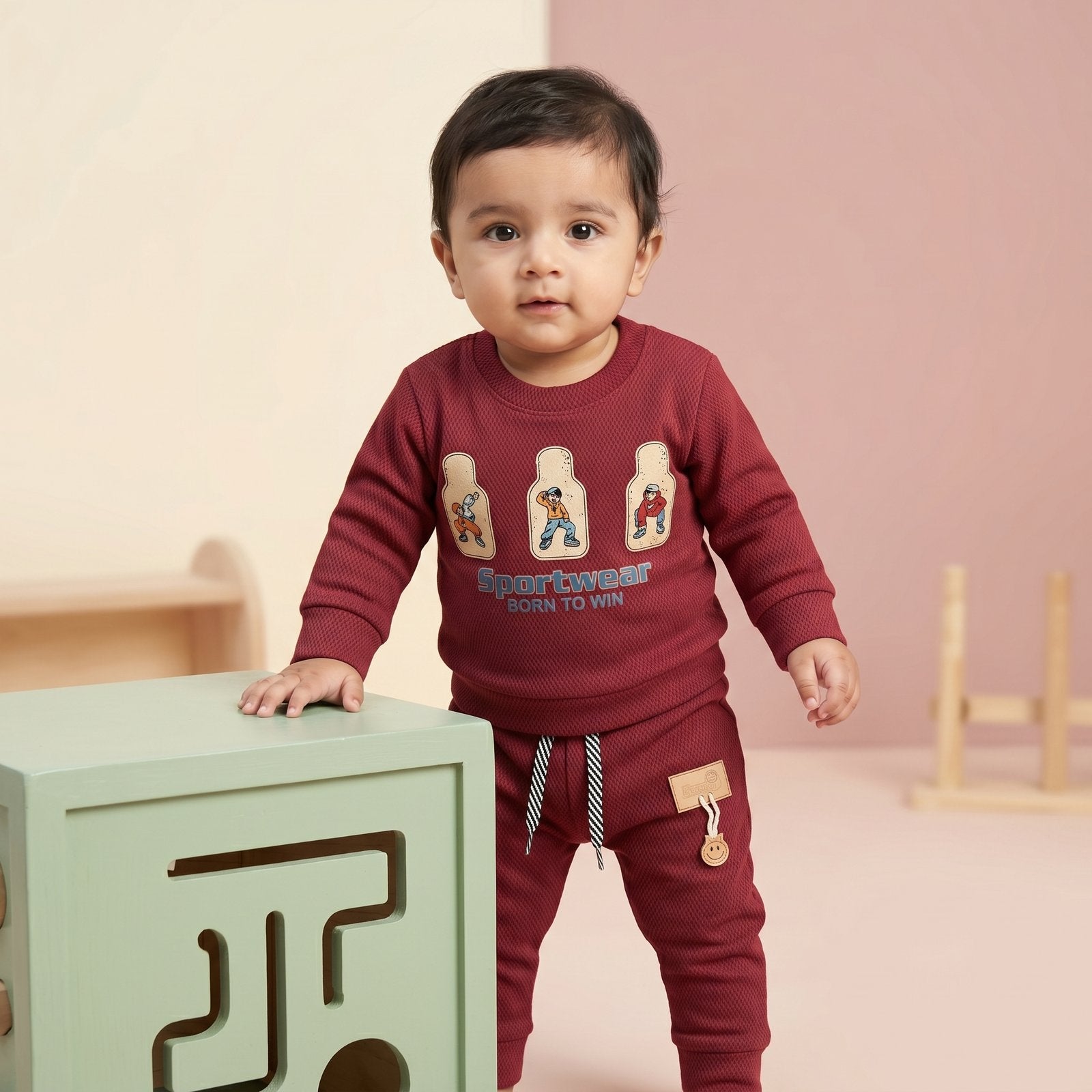 Boys' Sportswear Sweatshirt & Joggers Set