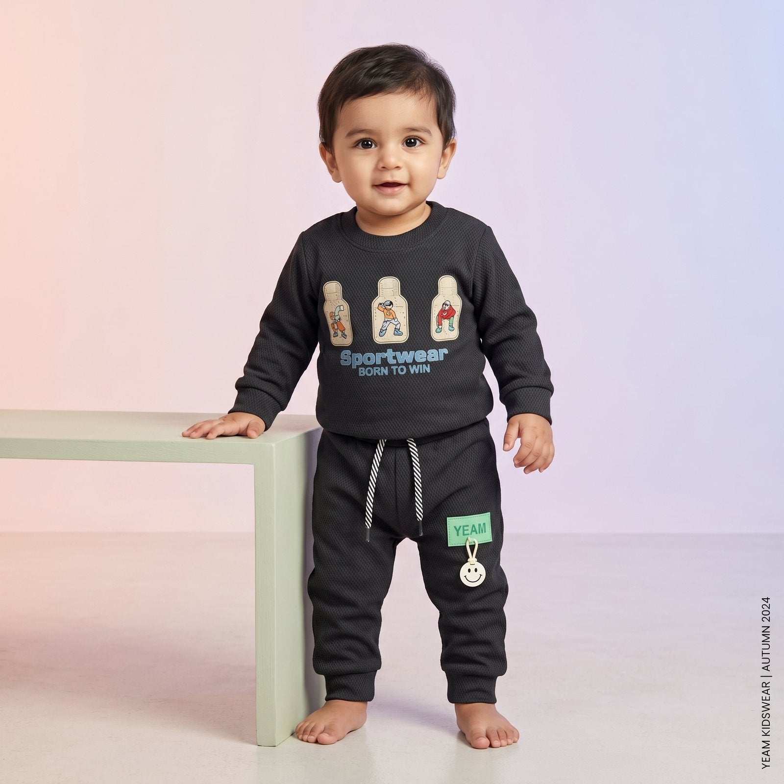 Boys' Sportswear Sweatshirt & Joggers Set