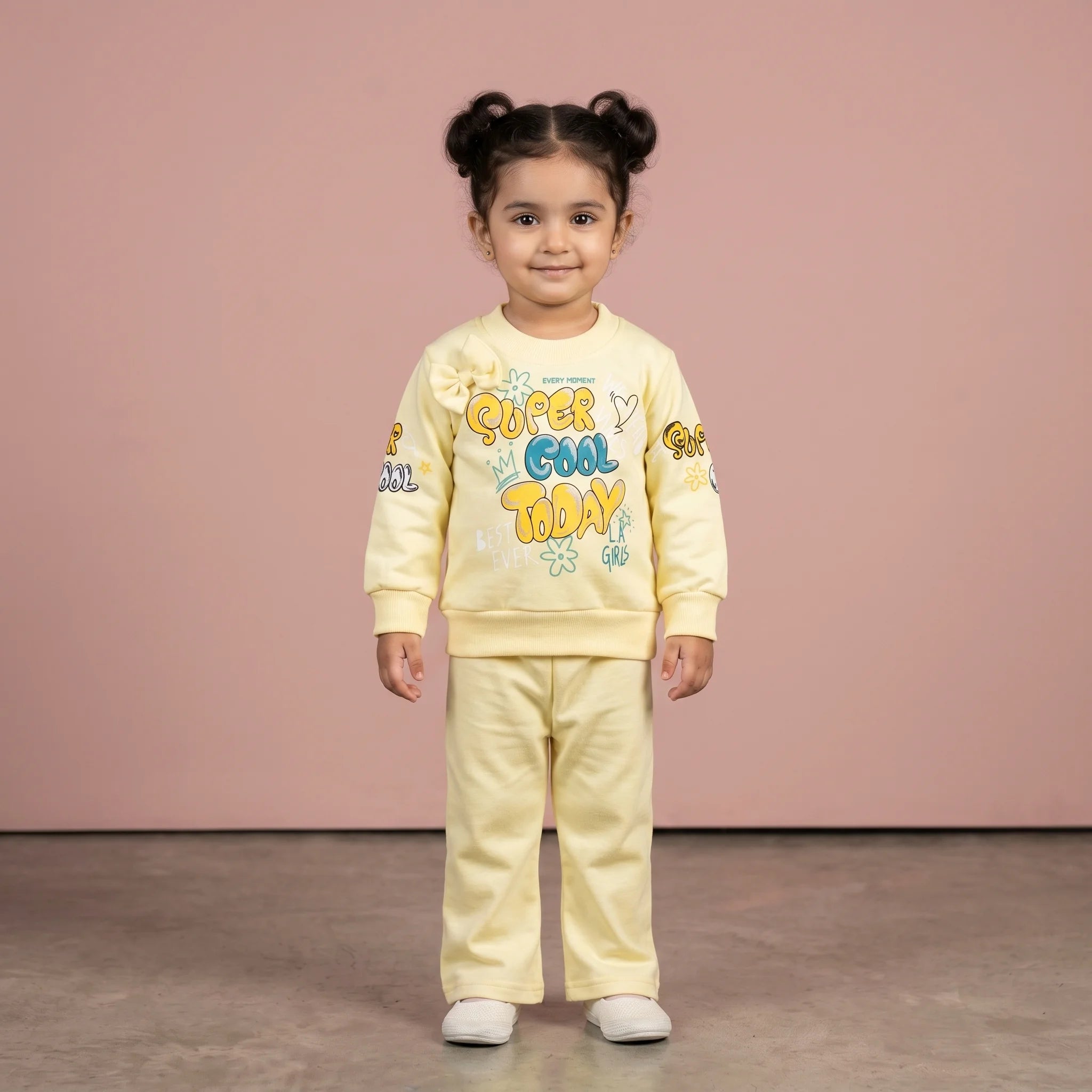 Baby Girls' Super Cool Sweatshirt & Jogger Set