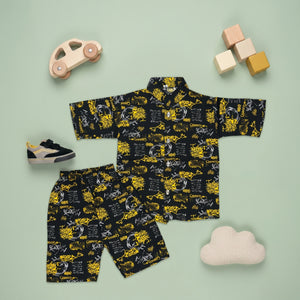 Boys' Urban Graffiti Shirt & Shorts Set